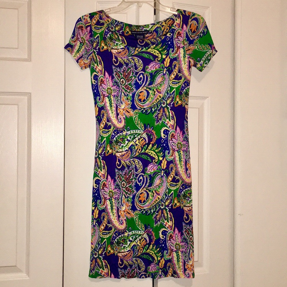 Ralph Lauren Paisley Dress